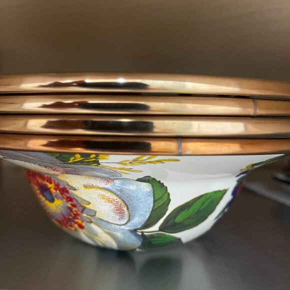 MacKenzie-Childs Flower Market Breakfast Bowl-NEW (1 Bowl) - Picture 14 of 14